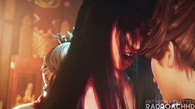 Tifa's Double Penetration Pleasure [RadRoachHD][4K]