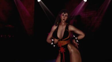 Chun Li's Sensual Striptease [Raizenstudio]