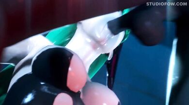 Horny Succubus Takes on Trick-or-Treaters in 'Studiofow's' Kinky Halloween Fetish Porn