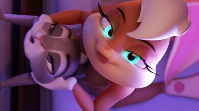 Judy & Lola's Wigfritter Fuck Fest Against the Wall