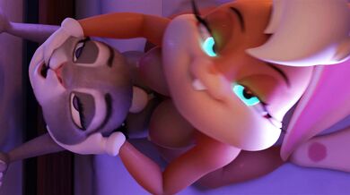 Judy & Lola's Wigfritter Fuck Fest Against the Wall