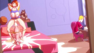 Cheating Kimmy Gets Nailed by Rufus While Ron's Away [Horny Anime Lesbians]