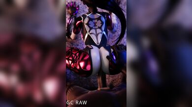 Widowmaker Takes Hard Anal on the Rooftop in Overwatch XXX Parody