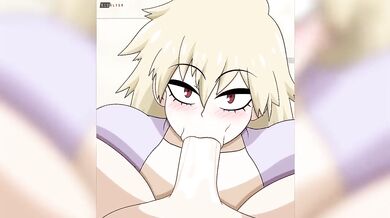 Bakugou's POV Blowjob Adventures from Mitsuki's Perspective