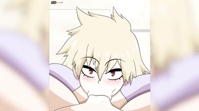 Bakugou's POV Blowjob Adventures from Mitsuki's Perspective