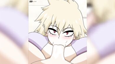 Bakugou's POV Blowjob Adventures from Mitsuki's Perspective