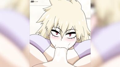 Bakugou's POV Blowjob Adventures from Mitsuki's Perspective