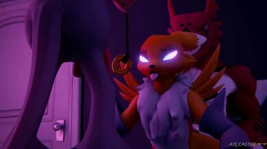 Ass-casting Renamon's Hypnotic Anal Adventure in 4K