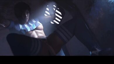 Sports Girl Ana Bray Stretching Her Legs Wide Open for Your Viewing Pleasure!