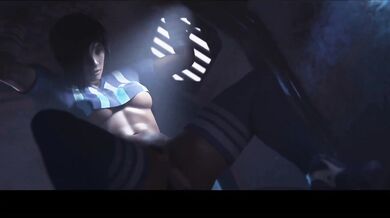 Sports Girl Ana Bray Stretching Her Legs Wide Open for Your Viewing Pleasure!