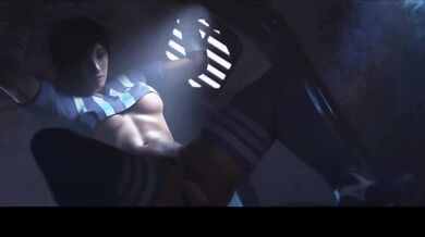 Sports Girl Ana Bray Stretching Her Legs Wide Open for Your Viewing Pleasure!