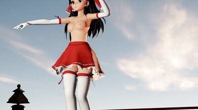 Reimu's Nude Sunbathing