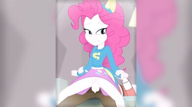 Dildo-riding Pinkie's Tight Asshole