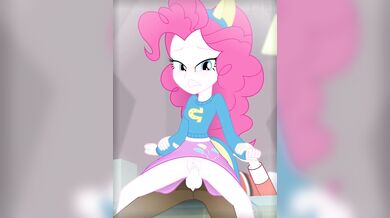 Dildo-riding Pinkie's Tight Asshole