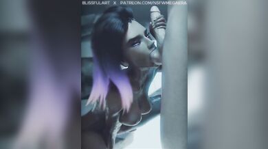 - Sombra's Ball Sucking & Handjob Session