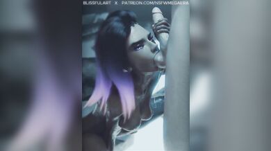 - Sombra's Ball Sucking & Handjob Session