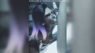 - Sombra's Ball Sucking & Handjob Session