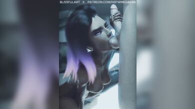 - Sombra's Ball Sucking & Handjob Session