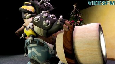 Tied-up D.Va Gets Ravaged by a Big Dick in 'Bondage Fuck' on Vicesfm