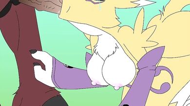 Deep Throating Renamon's Horsecock: The Pinoytoons Experience [Dakzky]