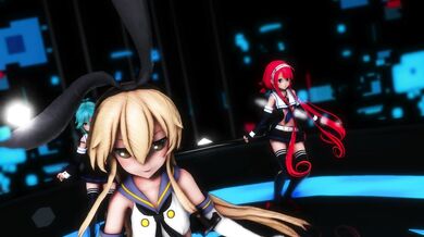 Shimakaze's and Yumakaze's Free-for-All Fuck Fest with Kawakaze [R18+ MMD]