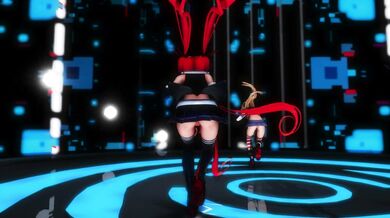 Shimakaze's and Yumakaze's Free-for-All Fuck Fest with Kawakaze [R18+ MMD]