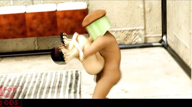 Slutty Sara's Big Breasts Bounce in 'For A Few Cocks More 3' for Huge Godly Dicks