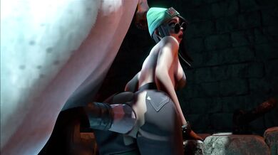 Making Naughty Tarts Gape Wide Open With My Battle-Tested Warrior Cock, The Bartender!