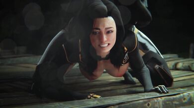 Miranda Lawson Gets Her Doggy Style Pounded by Lucislab