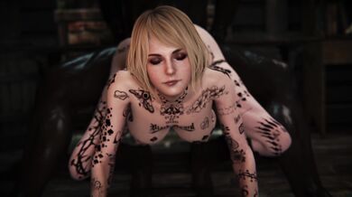 Paw-some Pooch Playtime with Inked Ashley: A Tail of Doggie Style