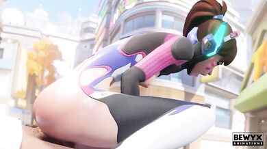 D.Va's Sexual Extravaganza: A Bewyx Experience