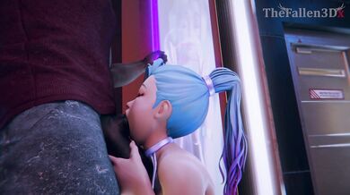 Deep Throat Diva Seraphine Takes It All The Way [Thefallen3dx]