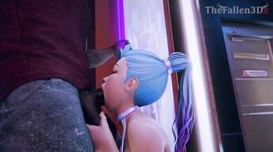 Deep Throat Diva Seraphine Takes It All The Way [Thefallen3dx]