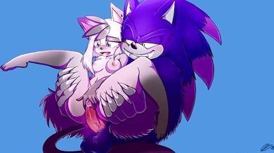 Blu3Chika and Emyko's Beachside Bunnies with Sonic the Werehog