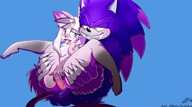 Blu3Chika and Emyko's Beachside Bunnies with Sonic the Werehog