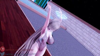 Jiggly Pussy Fucked by a Bass Licking Sir Knight: A Dream of Asuna Ichinose R-18 MMD Sex Simulation!