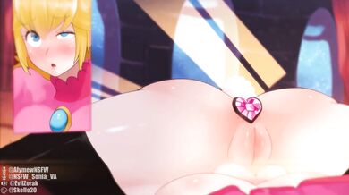 Bowsette's Rough Love with Princess Peach [For*ced Feminization, Futanari/Female]