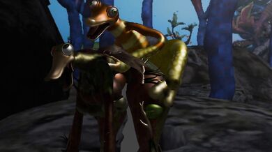 Nasty Interracial Creature Fucking in Spore
