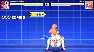 Futa Yoko and Nami's Futanari Fuckfest