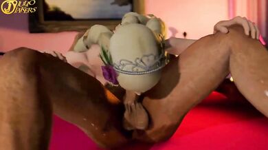 Lili's Throbbing Tongue Invasion in 'Tekken' - Deepthroated by Her Master, JJsfm