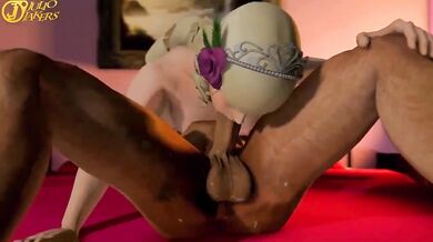 Lili's Throbbing Tongue Invasion in 'Tekken' - Deepthroated by Her Master, JJsfm