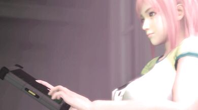 Gap-Toothed Hottie Gets Fucked by a Robot