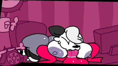 Lunatic Lesbian Lust with Moxie: Loona X Moxxie