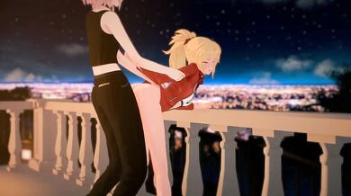 Sword Brother's Fap Fest: Night Deck Off-time with Astolfo