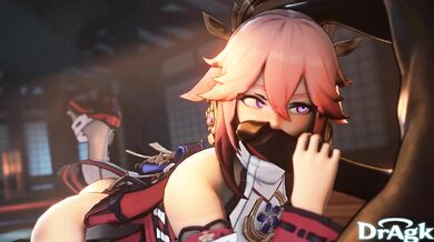 Yae's Asshole Adoration [Dragk]