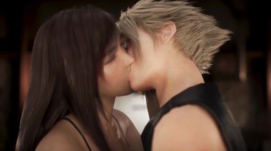 Busty Tifa's Hot Nylon Adventure with Big-Dicked Cloud