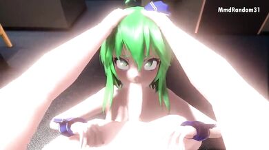 Blowjob Obsession with Gumi (MMDRandom31)