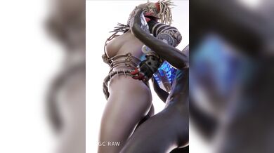 Apex Legends' Big Black Cock Pounds Nude Wraiths in Hardcore Sex Battle
