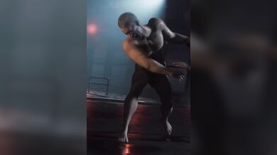 Naked Nikolai from Resident Evil 3 Remake: Leaking His Jelly on the Gooey Floor