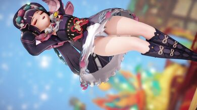 Miku and Yunjin's Sexy Snowy Shenanigans (3DCG)